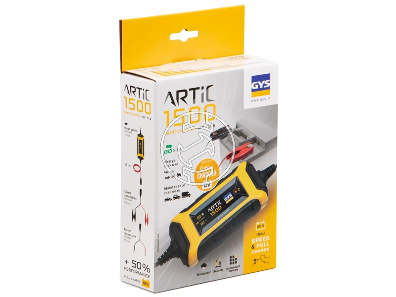 GYS ARTIC 1500 akkumulátortöltő járművekhez