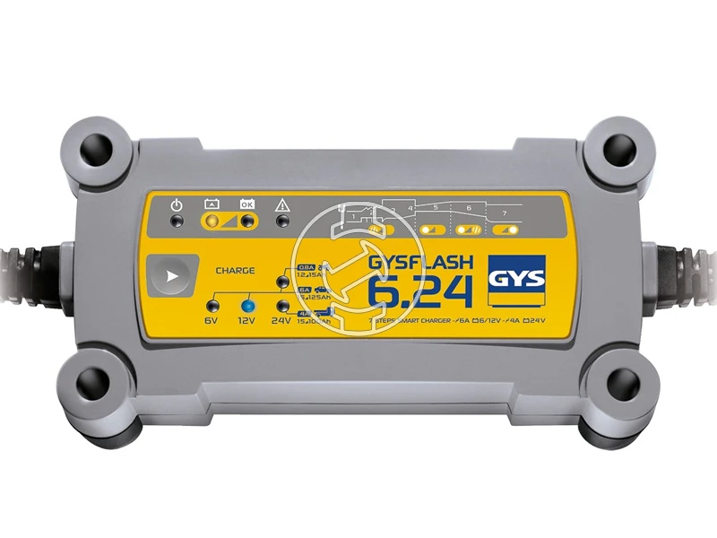 GYS Gysflash 6.24 akkumulátortöltő járművekhez
