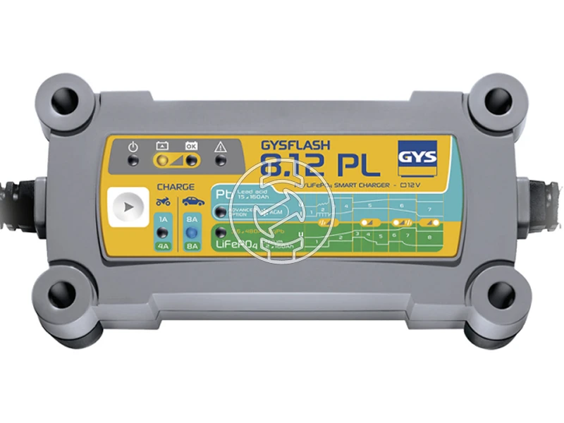 GYS GYSFLASH 8.12 PL akkumulátortöltő járművekhez