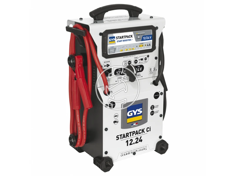 GYS STARTPACK 12.24 CI akkumulátortöltő-indító