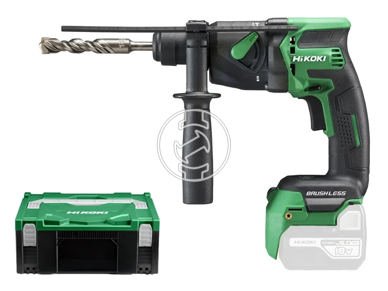 HiKOKI DH18DPBW2Z akkus fúrókalapács 18 mm - 1.3 J, 2,1 kg, kartondobozban HSC