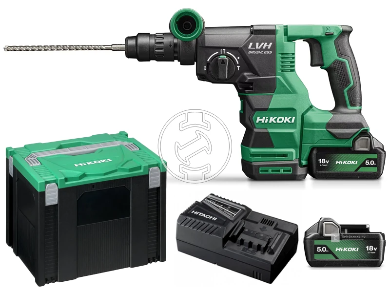 HiKOKI DH1826DCWPZ akkus fúrókalapács 26 mm - 3.2 J, HSC