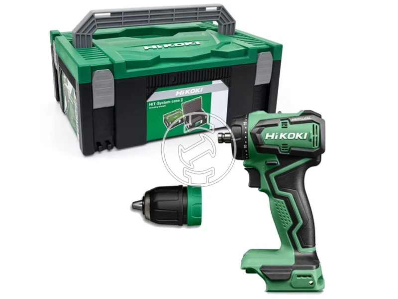 HiKOKI DS18DDQW2Z akkus fúrócsavarozó tokmányos 26/55 Nm, 1,3kg, gyorstokmányos, HSC