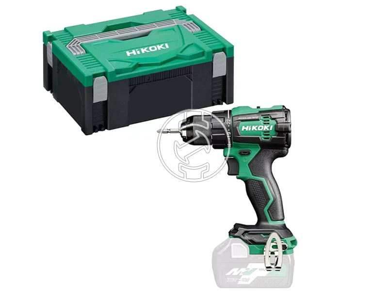 HiKOKI DS18DCW2Z akkus fúrócsavarozó tokmányos 140/70 Nm, RFC, 3,1 kg, kartondobozban HSC