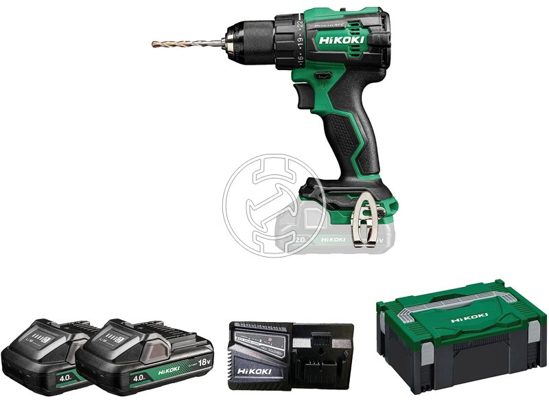 HiKOKI DV18DEWHZ akkus ütvefúró-csavarozó 2 x 4.0 Ah+ töltő, HSC