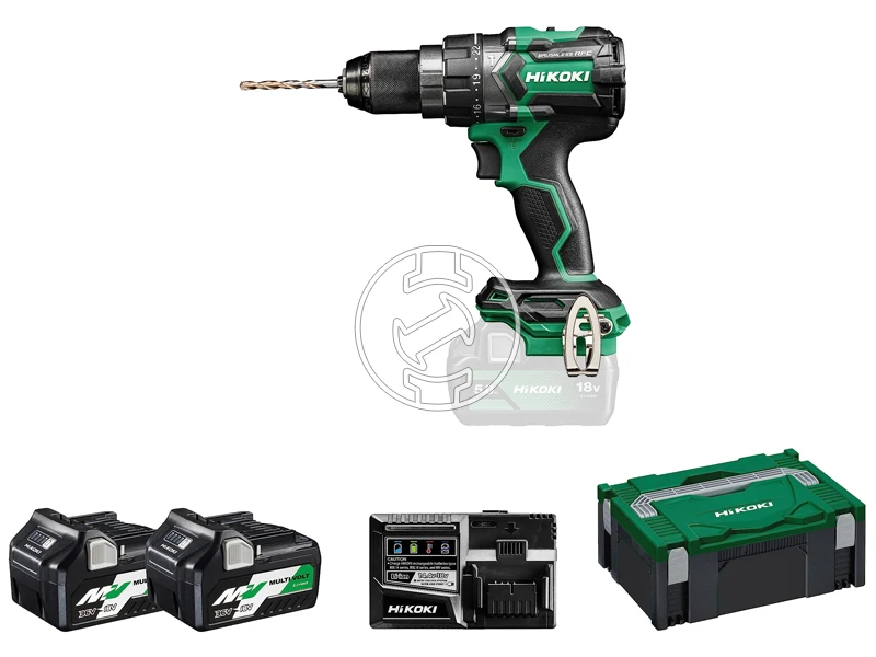 HiKOKI DV18DCWRZ akkus ütvefúró-csavarozó 2 x BSL36A18+ töltő, HSC