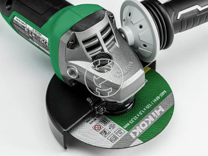 HiKOKI G1813DAW2Z akkus sarokcsiszoló 125 mm, 750 W, 2,7 kg, HSC