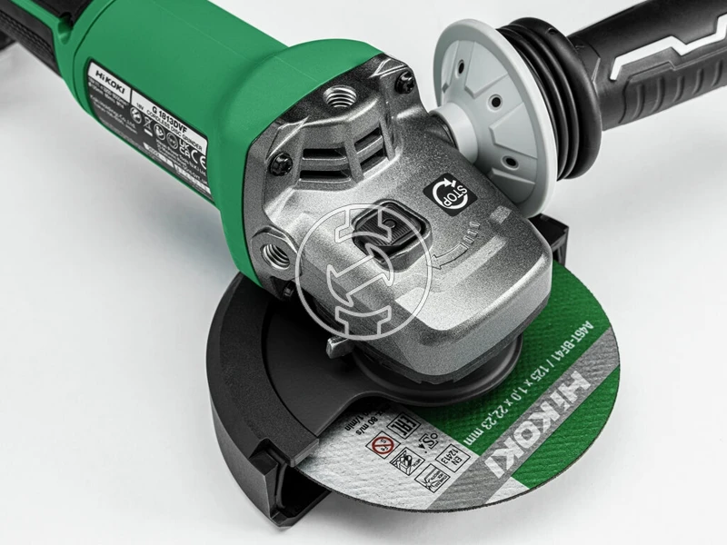 HiKOKI G1813DFW2Z akkus sarokcsiszoló 125 mm, 900 W, kartondobozban, HSC, 3 kg