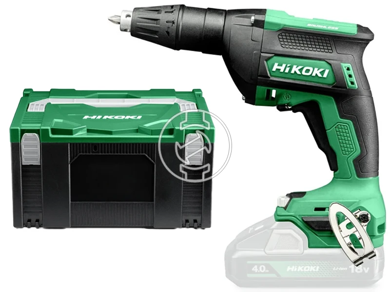 HiKOKI W18DAW2Z akkus csavarbehajtó mélységütközővel szénkefementes, 1,4 kg, HSC