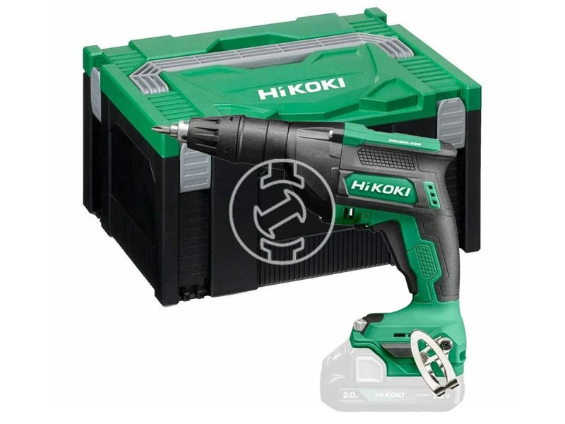 HiKOKI W18DBW2Z akkus csavarbehajtó mélységütközővel 2 x 2.0 Ah + töltő, 1,6 kg, HSC