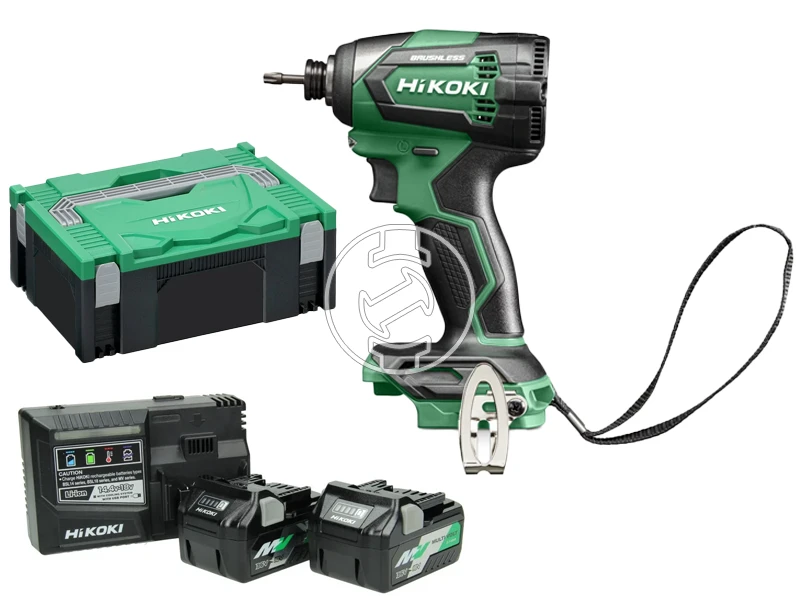 HiKOKI WH18DCWRZ akkus ütvecsavarozó 1 x BSL36A18 + töltő, HSC kofferben