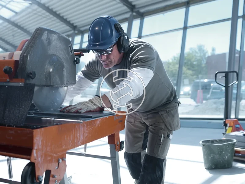 Husqvarna TS 400 F elektromos asztali téglavágó gép