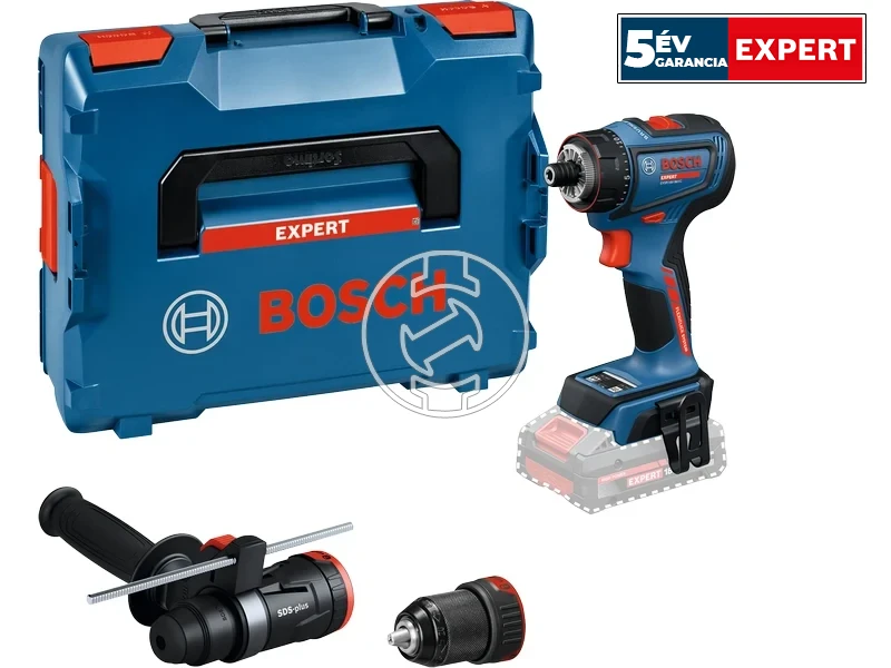 Bosch EXSR18V-90FC akkus fúrócsavarozó bitbefogással 18 V | 36 Nm/65 Nm | Szénkefementes | Akku és töltő nélkül | L-Boxx-ban