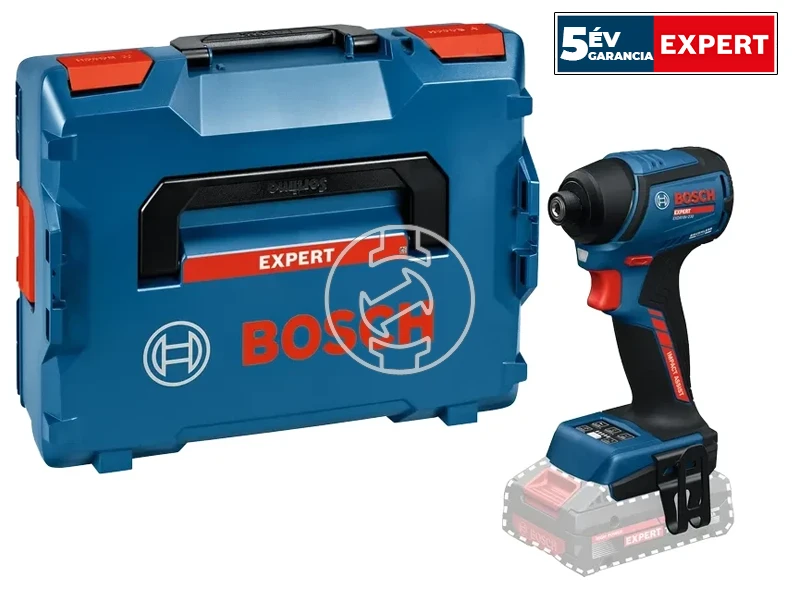 Bosch EXDR18V-230 akkus ütvecsavarozó bitbefogással 18 V | 230 Nm | 1/4 bit | Szénkefementes | Akku és töltő nélkül | L-Boxx-ban