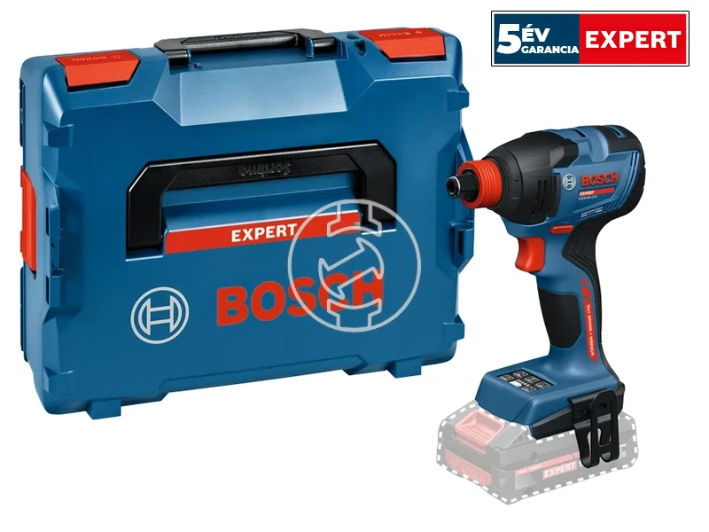 Bosch EXDX18V-210 akkus ütvecsavarozó bitbefogással 18 V | 210 Nm | 1/2 inch/1/4 bit | Szénkefementes | Akku és töltő nélkül | L-Boxx-ban