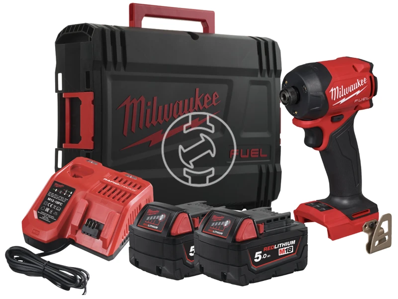 Milwaukee M18FIDRQ-502X akkus ütvecsavarozó bitbefogással HEX
