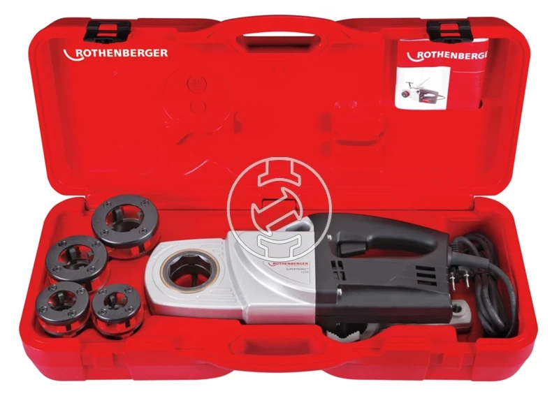 Rothenberger Supertronic 1250 elektromos csőmenetvágó 230 V | 800 W | 1/2 - 5/4 inch