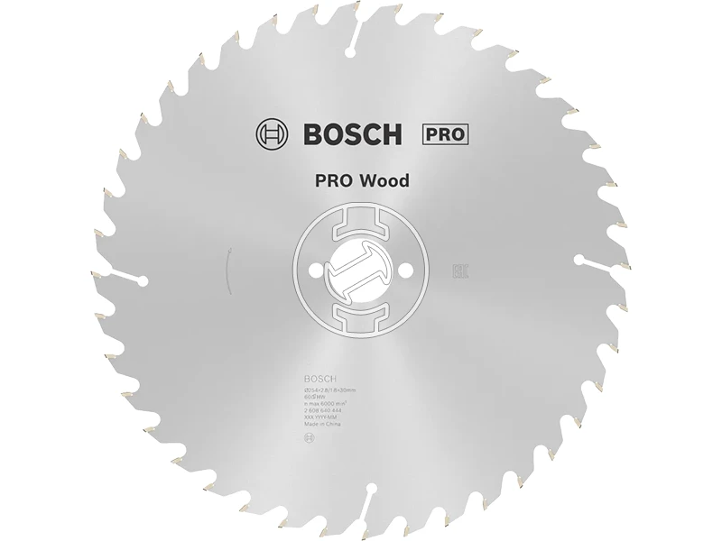 Bosch körfűrészlap 254 x 30 mm | fogszám: 60 db | vágásszélesség: 2,8 mm