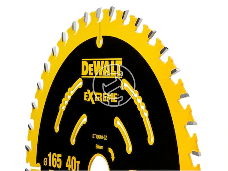 DeWalt EXTREME 165 x 20mm 40T körfűrészlap