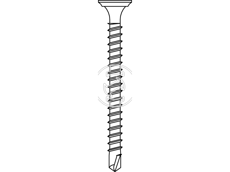Senco 3,5x45 mm gipszkarton csavar nehéz fémprofilhoz 35Q45MC-5