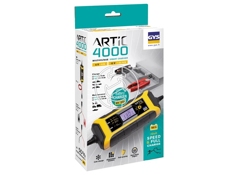 Mastroweld ARTIC 4000 akkumulátortöltő járművekhez