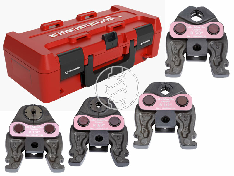Rothenberger PB Compact MaxiPro 1/4 - 5/8 inch préspofa készlet