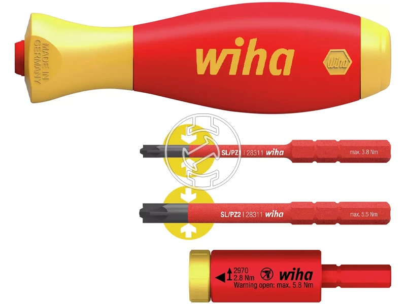 Wiha easyTorque 4 részes nyomaték csavarozó készlet