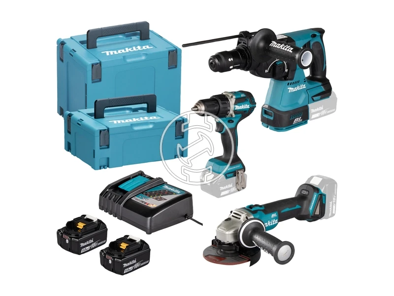 Makita DLX3195JX1 Gépcsomag