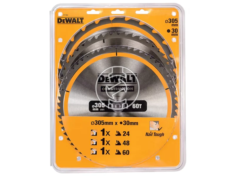 DeWalt DT1964 körfűrészlap készlet 305mm