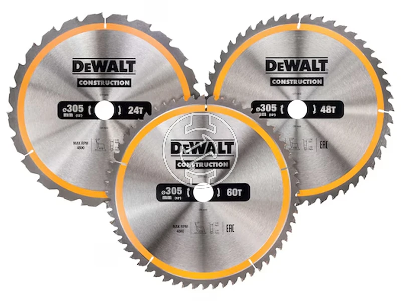 DeWalt DT1964 körfűrészlap készlet 305mm