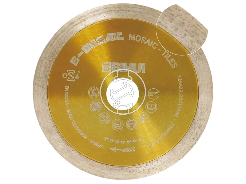 Bihui Gyémánt vágótárcsa 10/125/1,2 mm