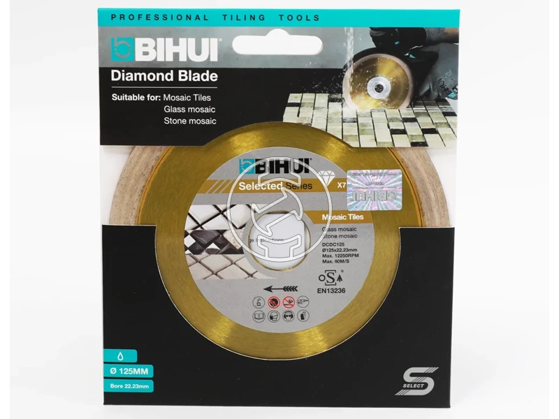 Bihui Gyémánt vágótárcsa 10/125/1,2 mm