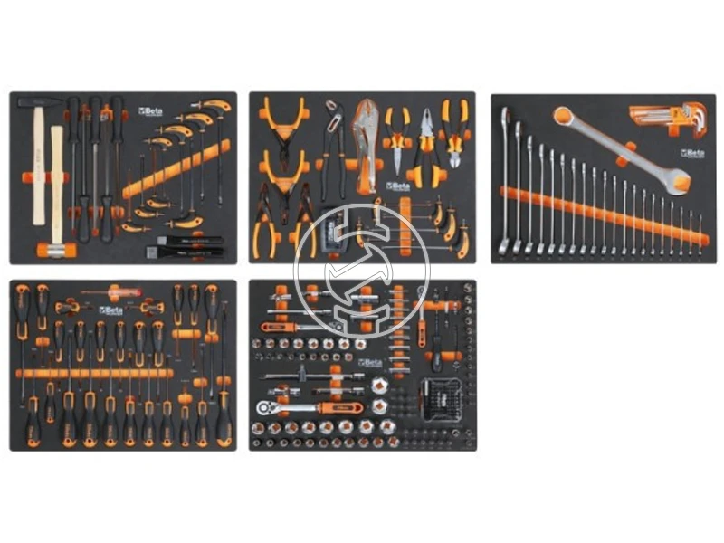 Beta C45PRO 2.0 W 268 részes Szerszámos szekrény