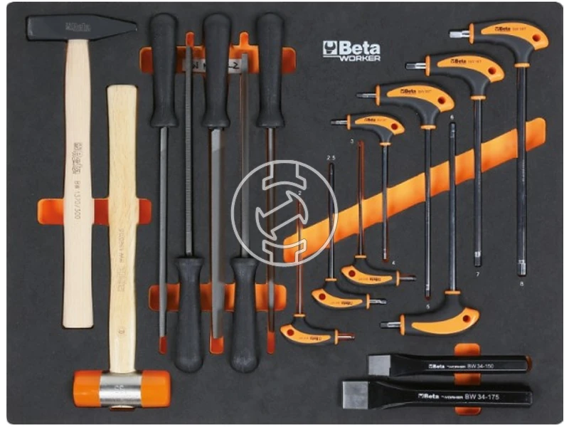 Beta C45PRO 2.0 W 268 részes Szerszámos szekrény