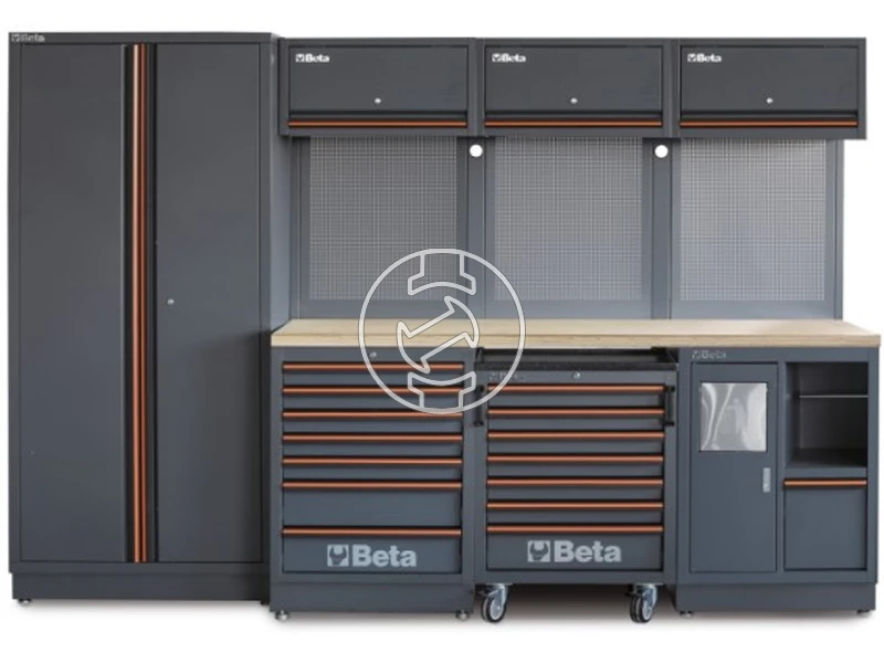 Beta C45PRO 2.0 W 268 részes Szerszámos szekrény