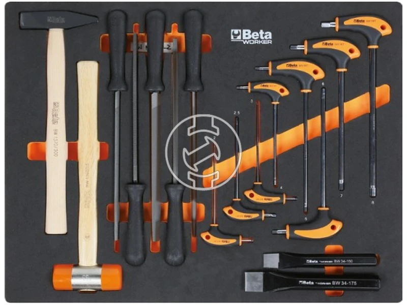 Beta C45PRO 2.0 X 268 részes Szerszámos szekrény