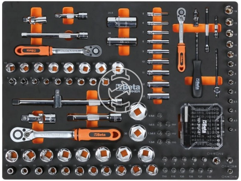 Beta C45PRO 2.0 X 268 részes Szerszámos szekrény