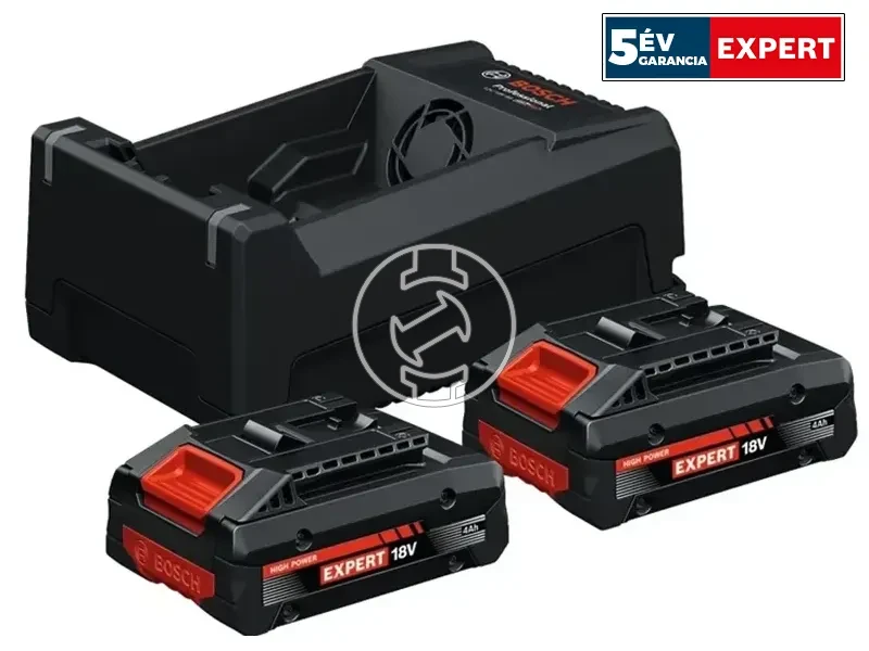 Bosch EXPERT akkumulátor és töltő szett 18 V | 4 Ah