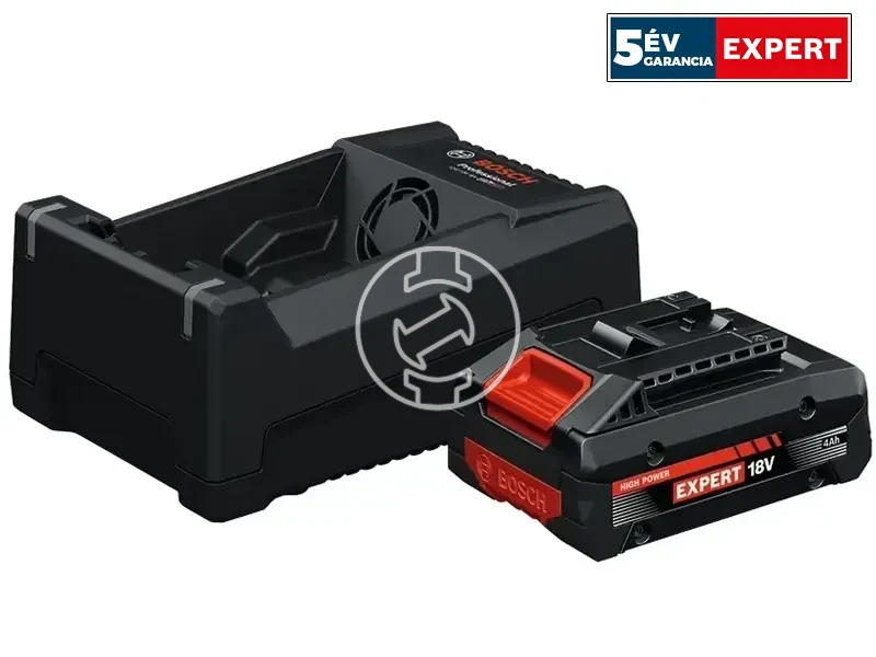 Bosch EXPERT akkumulátor és töltő szett 18 V | 4 Ah