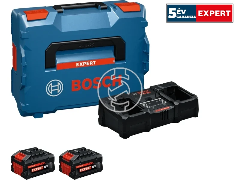 Bosch EXPERT akkumulátor és töltő szett 18 V | 8 Ah