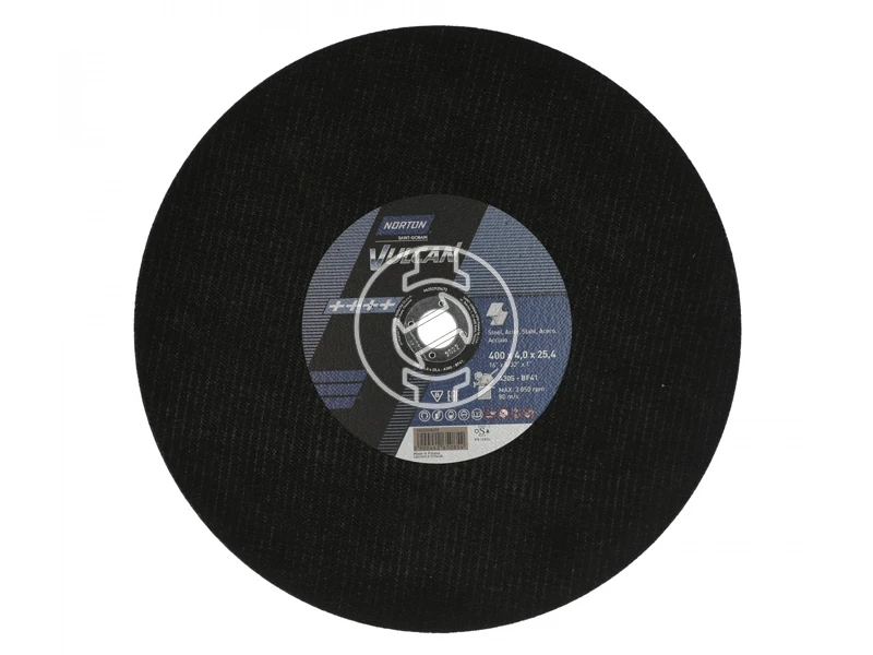 Norton Vulcan vágókorong 400 x 4 x 25,4 mm