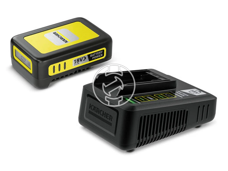Karcher Battery Power 18/25 akkumulátor és töltő szett 18 V | 2,5 Ah