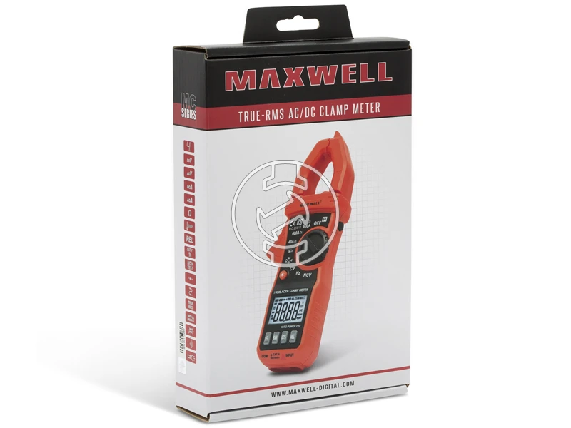 Maxwell MC 25612 lakatfogó True RMS AC/DC