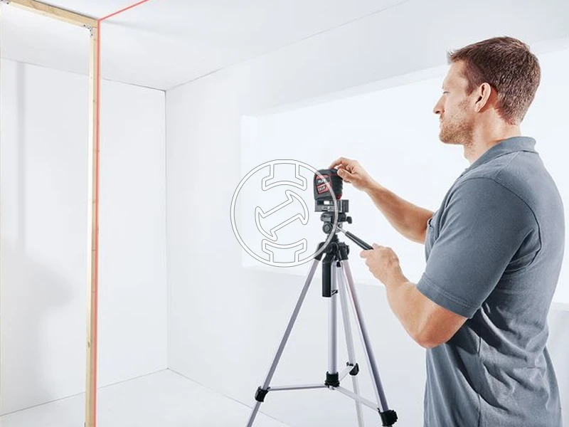 Flex ALC 2/1-G/R Zöld vonallézer Hatósugár jelfogóval: 0 - 70 m | Hálózati adapter/USB kábel | Kartondobozban