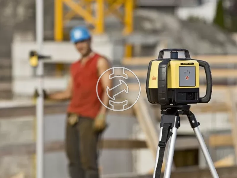 Leica Rugby 610 forgólézer Rod Eye 160 + CTP104