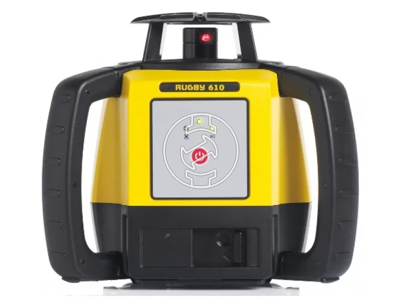 Leica Rugby 610 forgólézer Rod Eye 160 + CTP104