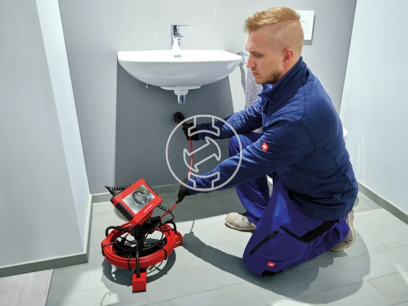 Rothenberger MINI HD AMPShare and Module 20/16 csővizsgáló kamera