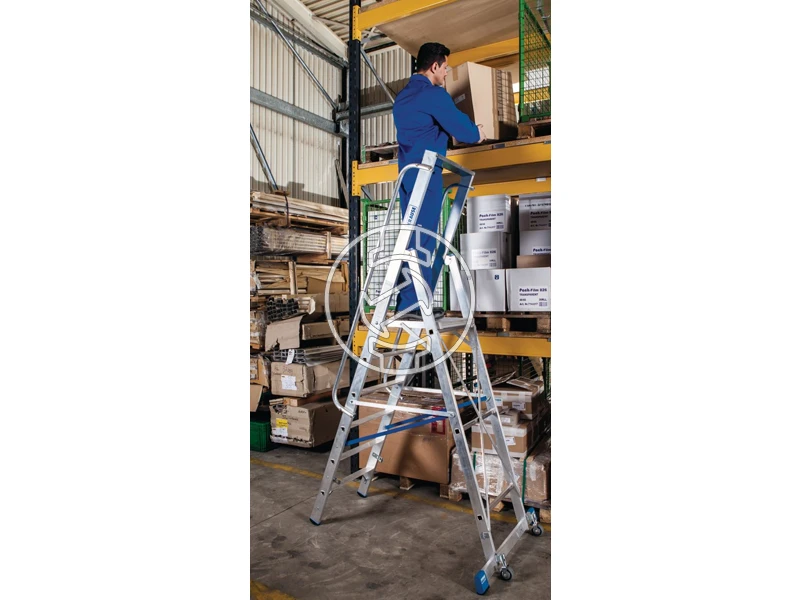 Krause STABILO lépcsős létra nagy dobogóval 1x6