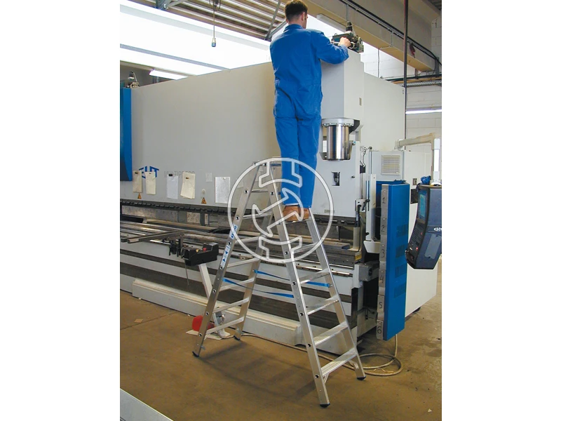 Krause két oldalon járható állólétra 2 x 8 fokos | 2,05 m | Alumínium