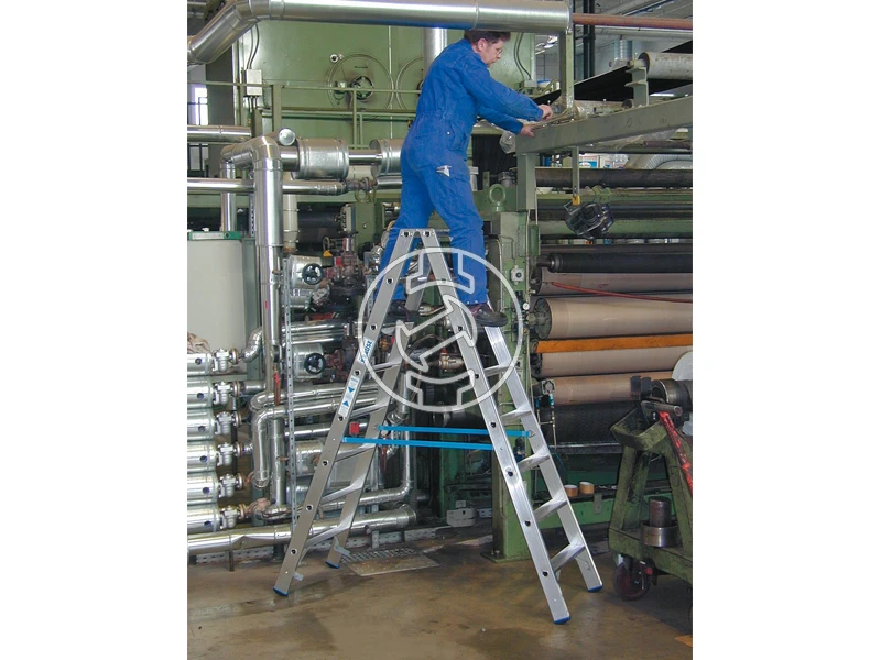 Krause két oldalon járható állólétra 2 x 8 fokos | 2,05 m | Alumínium